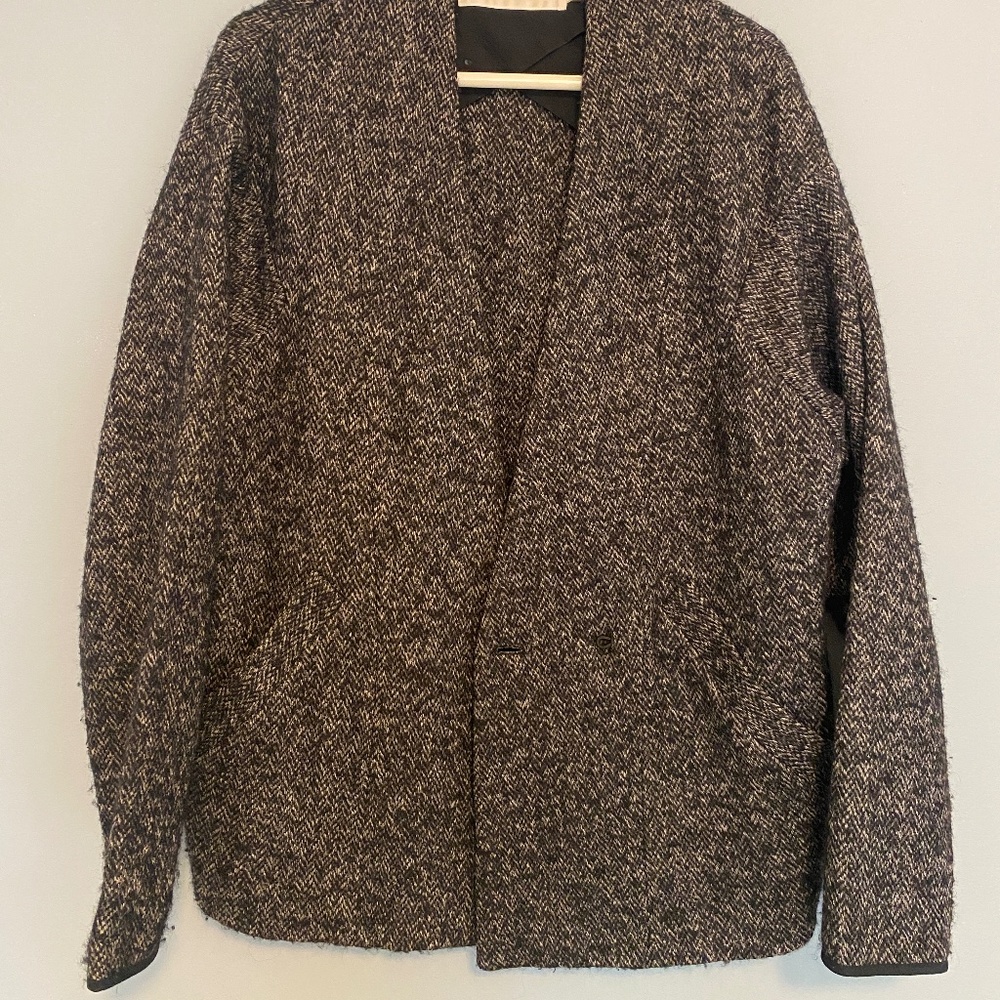 See By Chloe Wool Alpaca Blazer Coat